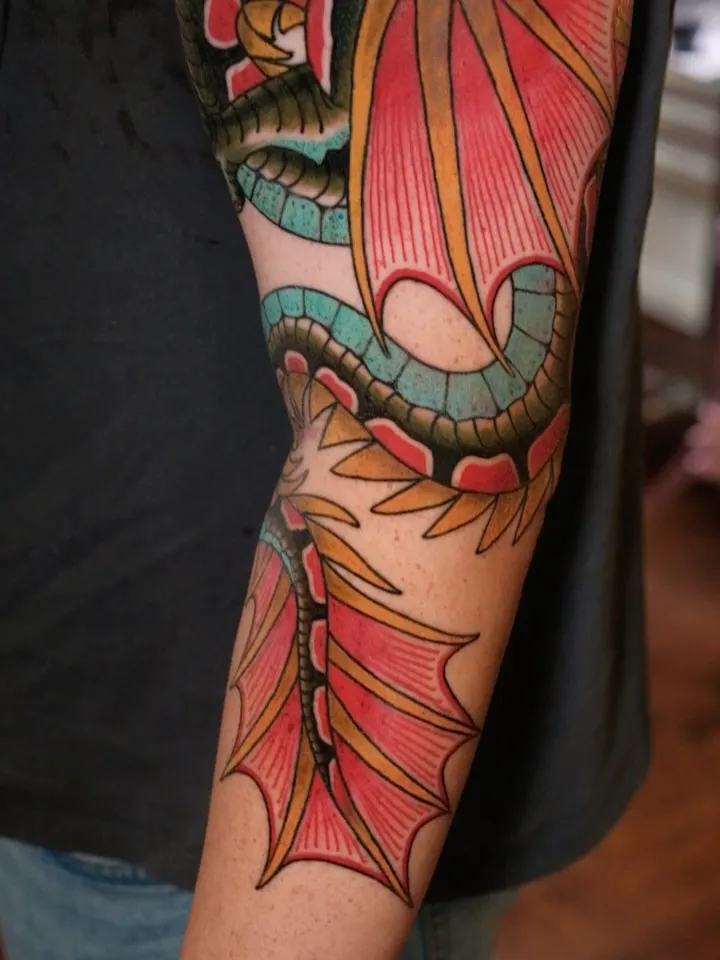 David Bruehl's tattoo work